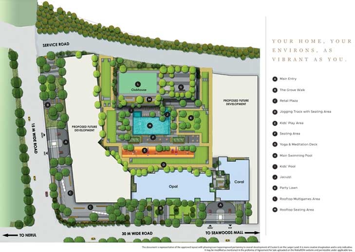 L&T West Square Seawoods Master Plan